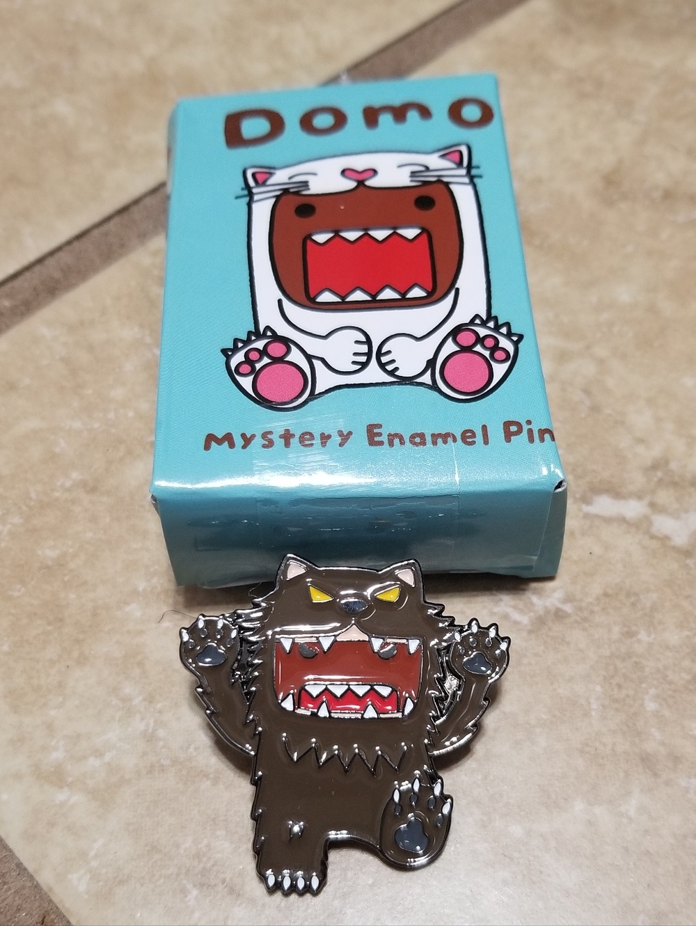 Domo In Costumes Mystery Enamel Pin: Werewolf Domo